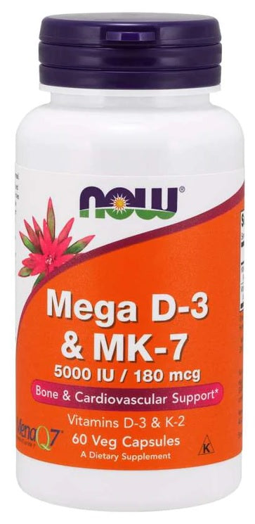 Combo Hỗ Trợ Xương Khớp 2SP/97k/ngày: Vitamin D3 Và K2 Giúp Hỗ Trợ Cho Xương Chắc Khỏe - Kết Hợp Biocell Collagen Giúp Khớp Linh Hoạt | BioCell Collagen ® Hydrolyzed Type II ( 120 Viên ) + Mega D-3 5,000 IU & MK-7 180MCG ( 60 Viên )