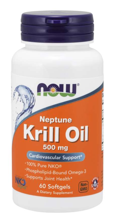 Neptune Krill Oil 500 mg | DẦU NHUYỄN THỂ - HỖ TRỢ THOÁI HOÁ KHỚP (60 Viên nang mềm)