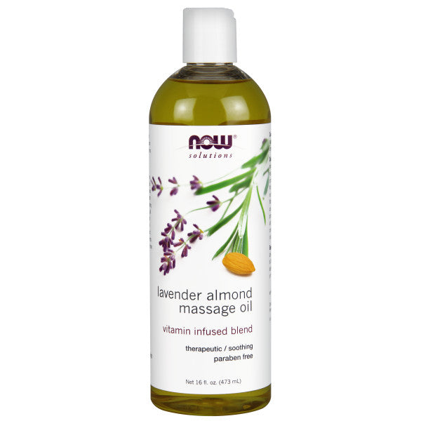 Lavender Almond Massage Oil | Tinh Dầu Massage chiết xuất từu Hạnh Nhân - Hương hoa oải hương (473 mL)