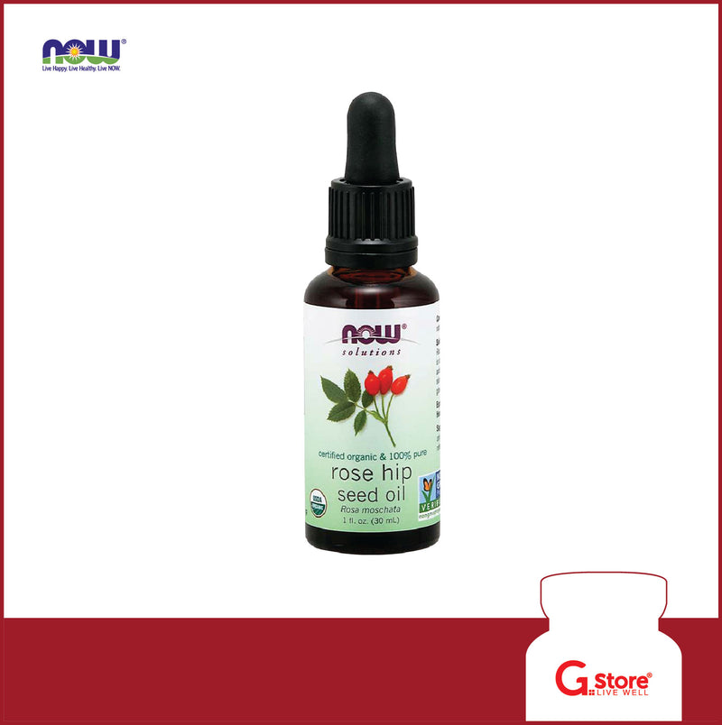 Rose Hip Seed Oil | 100% Organic, Pure - Tinh Dầu Hữu Cơ Hạt Quả Tầm Xuân (30ml)