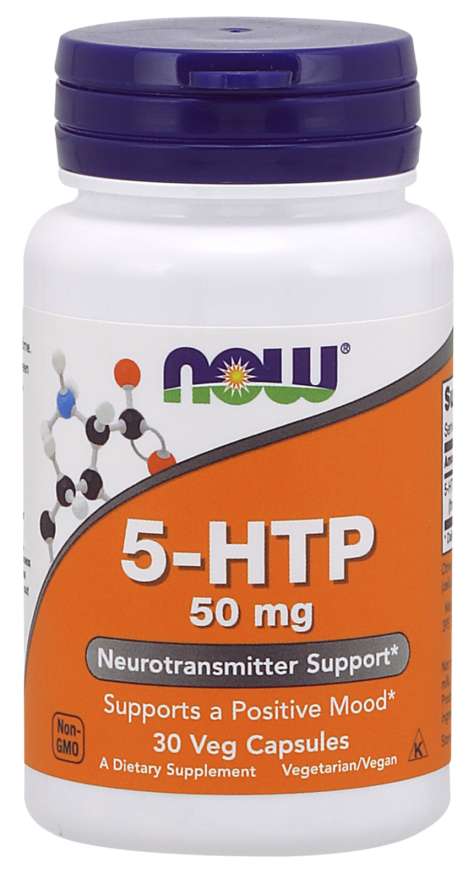 5-HTP 50 mg | HỖ TRỢ TRẦM CẢM - MẤT NGỦ ĐAU NỬA ĐẦU, Hỗ trợ dẫn truyền thần kinh - Hỗ trợ tâm trạng tích cực (30 Viên)
