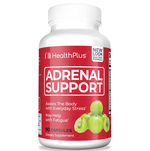 Adrenal Support™ | Detox Lọc Tuyến Thượng Thận, Công thức thảo dược: Hoàng Kỳ, Amla Berry, Nhân sâm Châu Á, Hạt tiêu đen và 500mcg Astaxanthin chống oxy hóa và chống viêm (90 Viên) | HSD: 31/03/2024