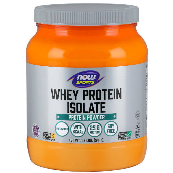 Whey Protein Isolate, Unflavored Powder | Bổ sung 25g Đạm chất lượng cao có các axit amin chuỗi nhánh (BCAAs) có khả năng hấp thụ nhanh và dễ tiêu hóa dành cho người luyện tập thể thao (544gram)