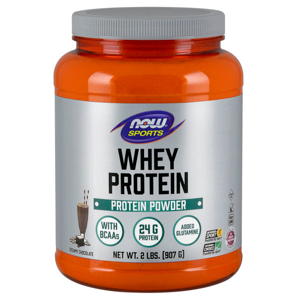 Whey Protein Creamy Chocolate Powder | Bổ sung 24g Protein cho người luyện tập thể thao, được xử lý và chiết xuất từ nguồn đạm Whey chất lượng cao để tối ưu khả năng hấp thu 5,000mg Axit amin (BCAA) và 420mg Glutamine (907 gram)