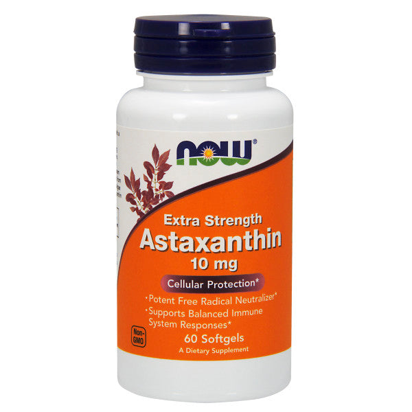 Astaxanthin, Extra Strength 10 mg | Tăng Cường Hệ Miễn Dịch (60 Viên)