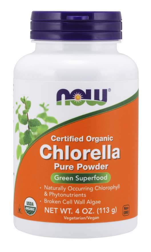 Chlorella Powder, Organic | Bổ sung chiết xuất Diệp Lục, Hỗ Trợ Tiêu Hoá & Cung Cấp Dinh Dưỡng Cho Trẻ Em Suy Dinh Dưỡng & Kích Thích Tạo Ra Hồng Cầu Tăng Sức Khỏe Cho Người Lớn Tuổi (113gram)