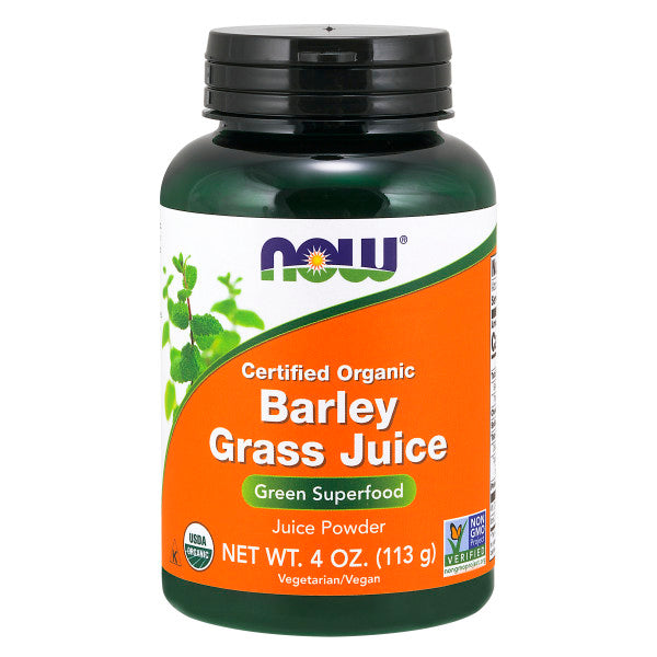 Barley Grass Juice Powder, Organic | Bột Cỏ Lúa Mạch Hữu Cơ (Sấy Lạnh), Giúp cung cấp Vitamin, Khoáng Chất và Enzymes (113 Gram)