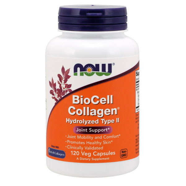 BioCell Collagen ® Hydrolyzed Type II | SỨC KHỎE XƯƠNG KHỚP, 1.000mg BioCell Collagen + 570mg Hydrolyzed Type II. Hỗ trợ Xương Khớp & Làm Đẹp Da, Giảm Đau Tê Khớp Tay Cho Phụ Nữ Tiền Mãn (120 Viên)