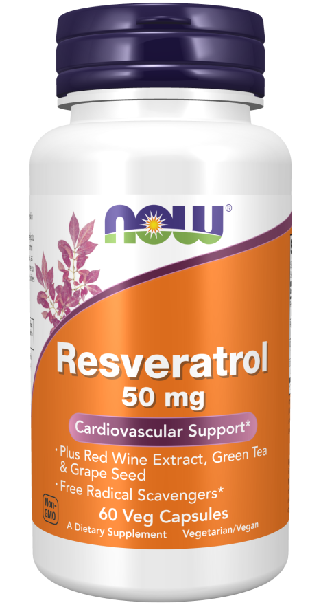 Resveratrol 50mg | Chiết suất từ tinh chất rượu nho đỏ của Pháp, Chống lão hóa mạnh mẽ, nuôi dưỡng và dưỡng ẩm cho da, giúp giảm khô sạm da - Tái tạo DNA tươi trẻ cho vẻ đẹp tự nhiên, trẻ hóa làn da. (60 Viên)
