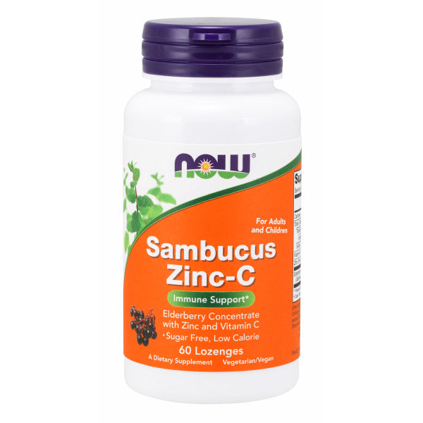 Sambucus Zinc-C | Bổ sung Kẽm và Vitamin C từ quả Elderberry cho trẻ thiếu hụt, Tăng Sức Đề Kháng (Dành cho trẻ từ 4 tuổi - 60 Viên)