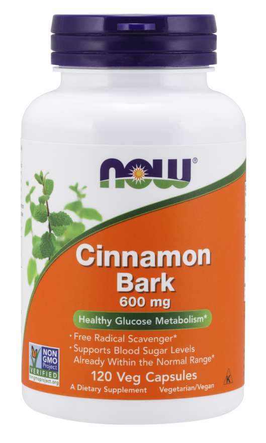Cinnamon Bark 600 mg | Bổ Sung 600mg Tinh Chất Quế Hỗ Trợ Hấp Thụ Đường & Điều Hòa Đường Huyết (120 Viên)