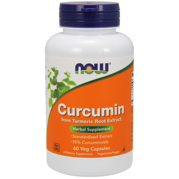 NOW, Curcumin (630mg) from TURMERIC Root Extract | Điều trị viêm loét Bao tử, trào ngược dạ dày, Ung thư Tiền Liệt Tuyến, Viêm khớp, Hỗ trợ giảm cân tan mỡ, Bổ Sung Tinh Chất Nghệ 630mg Curcumin trong 1 Viên Nang (60 Viên)