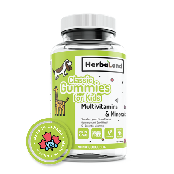 Classic Gummies For Kids: Multivitamins & Minerals | Bổ sung Vitamin tổng hợp và khoáng chất thiết yếu, Tăng cường hệ thống miễn dịch khỏe mạnh (60 Viên - Dành Cho Trẻ Từ 4 Tuổi)