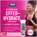 Effer-Energy Effervescent Tropical Punch | VIÊN BÙ KHOÁNG PHỤC HỒI NHANH, Sử dụng cho người luyện tập thể thao (Hương Trái Cây - 10 Viên Xủi)